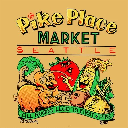 Seattle Pike Place Market Veggies. — A.T. Random, Inc